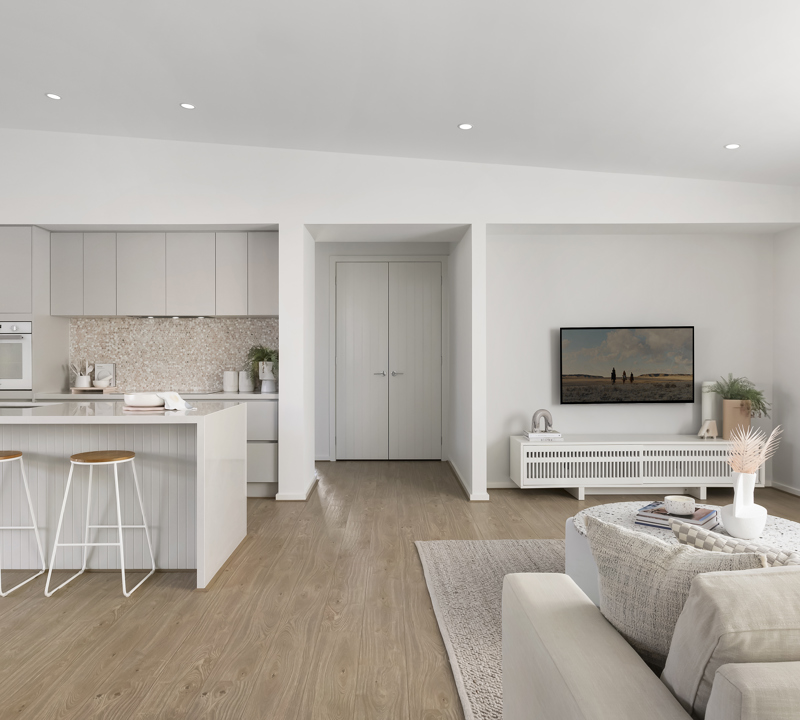 Different Construction Stages of a New Home Build