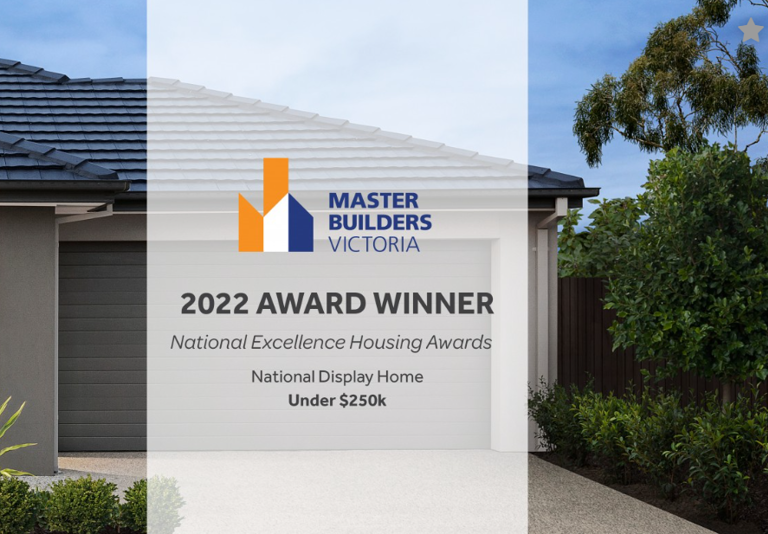 National Master Builders Award Winner